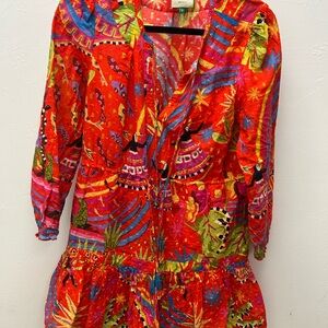 FARM Rio Vibrant Multicolor Mini Dress